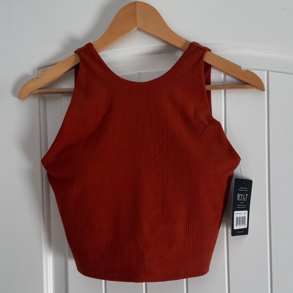 BYLT Basics Rust Sports Bra